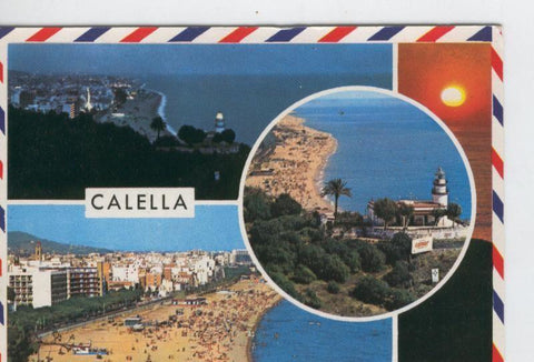 Postal 006838: Calella: vistas varias