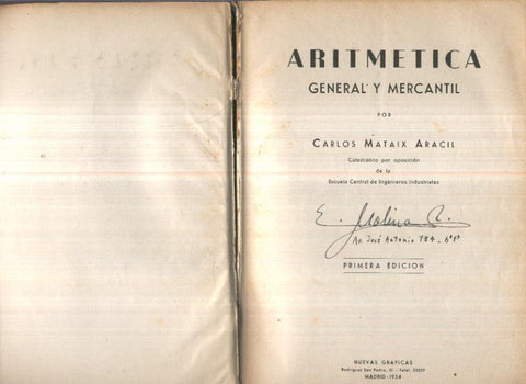 Aritmetica general y mercantil