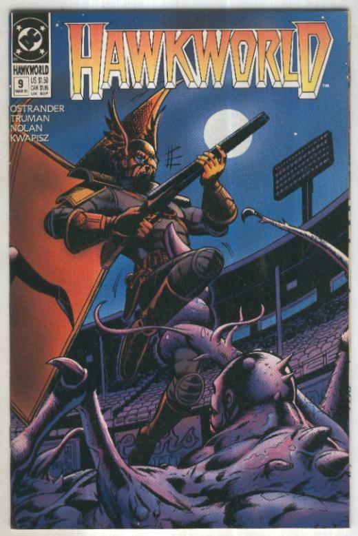 HAWKWORLD, Vol.3 No.09: Chicago Tribe, Hawkwoman Caged (DC 1991)