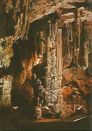 POSTAL 55846: CUEVA DE NERJA. Sala de los Festivales