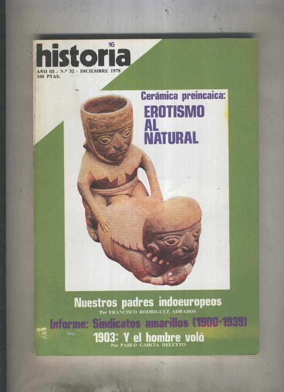 Historia 16 numero 032: Erotismo al natural, ceramica preincaica