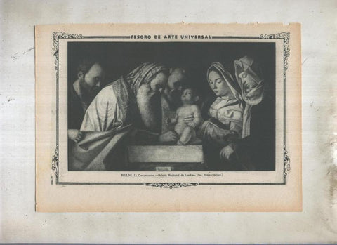 Lamina 147: La circuncision de Bellini