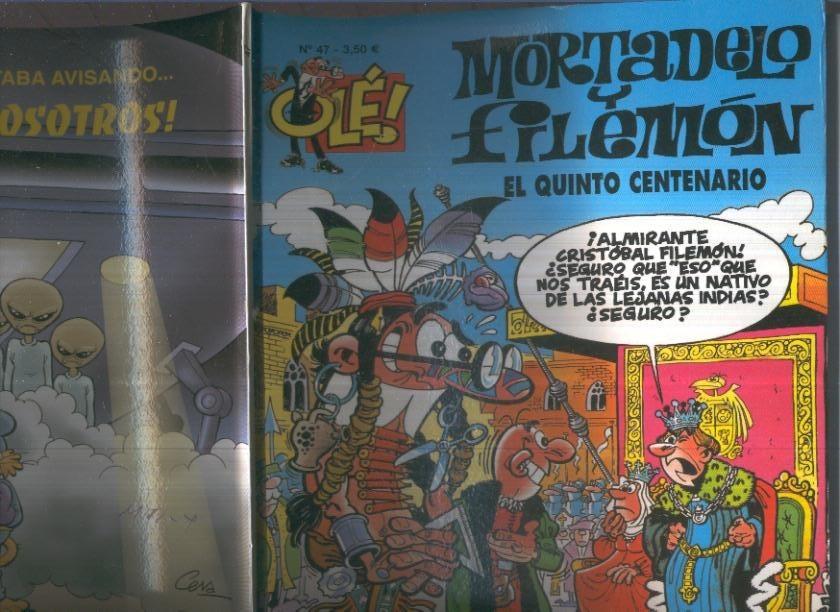 Ole numero 047: Mortadelo y Filemon: El quinto centenario (numerado 2 en trasera)