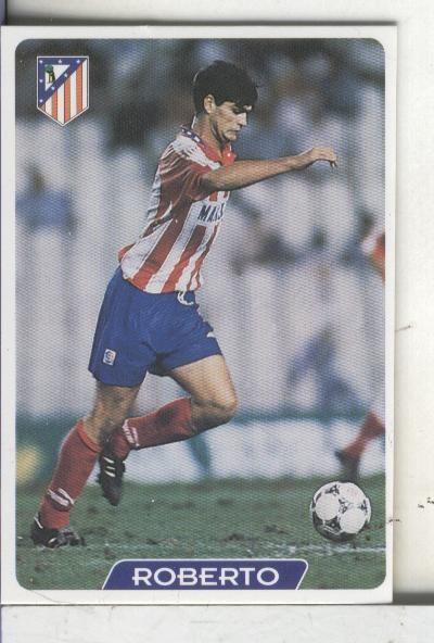 Cromos: Super Futbol liga 96: At.Madrid: Roberto