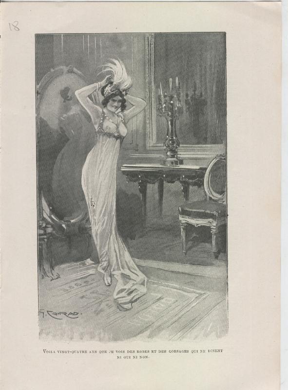 Les confidences d,une Aieule de Abel Hermant lamina 18