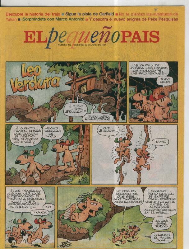 El Pequeño Pais numero 812: Calvin  y Hobbes