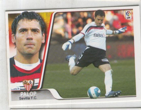 Cromo Liga 2007-2008: Sevilla F.C. numero 039: Palop
