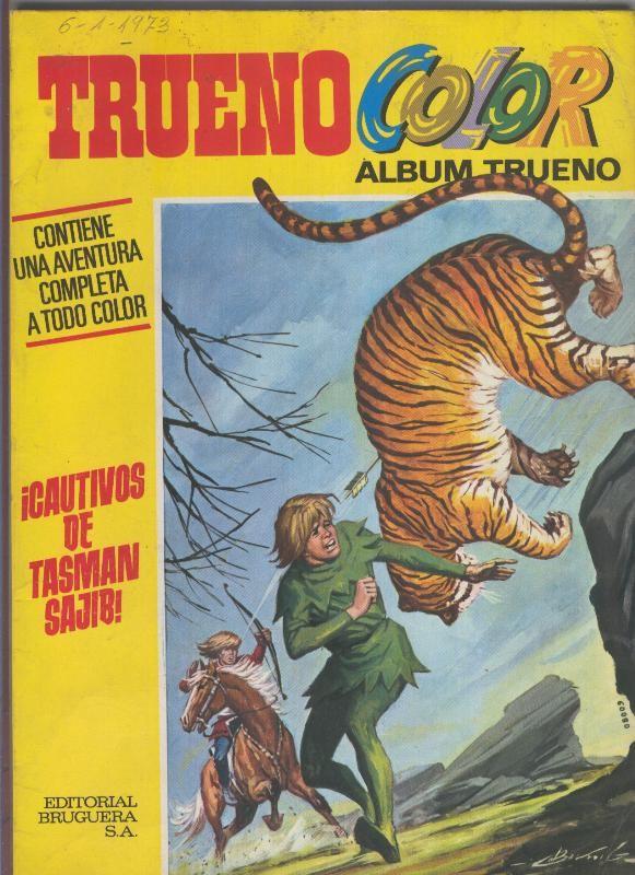 Trueno color album amarillo primera edicion numero 28: Cautivos de Tasman Sajib