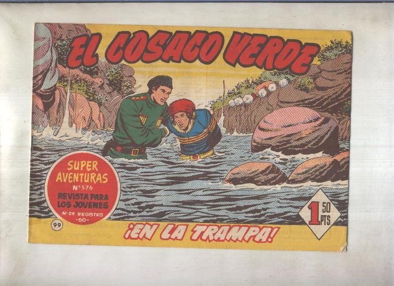 El Cosaco Verde original numero 099: En la trampa (numerado 3 en trasera)