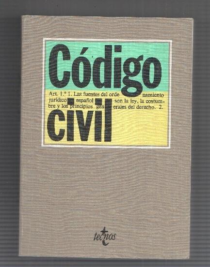 Biblioteca de textos legales: Codigo Civil (duodecima edicion)
