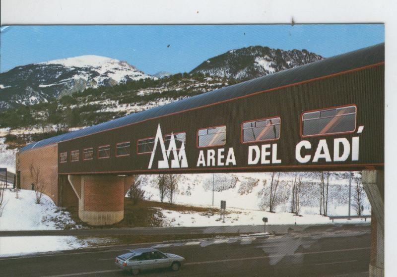 Postal 007089 : Area de servei Tunel del Cadi, la cerdanya