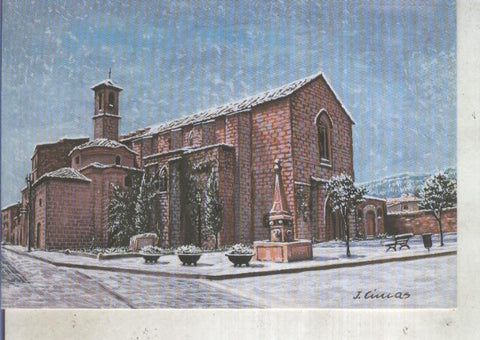 Postal 013545: Vista de Sant Francesc en Montblanc