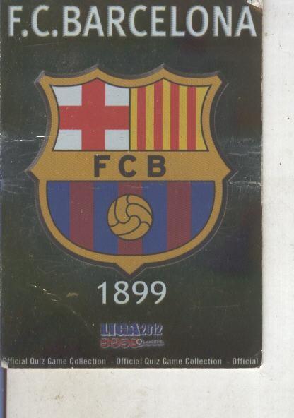 Cromo Liga 2012: Escudo del F.C. Barça