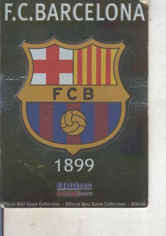 Cromo Liga 2012: Escudo del F.C. Barça
