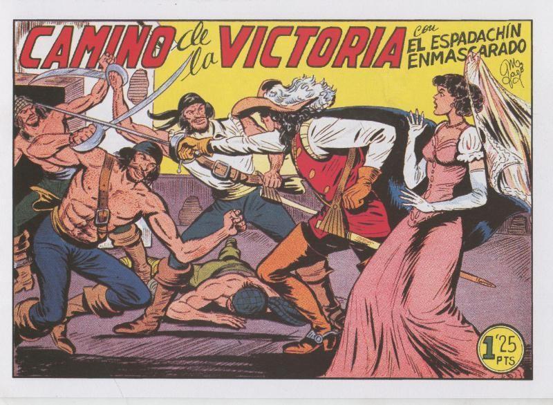El Espadachin Enmascarado facsimil numero 068: Camino de la victoria