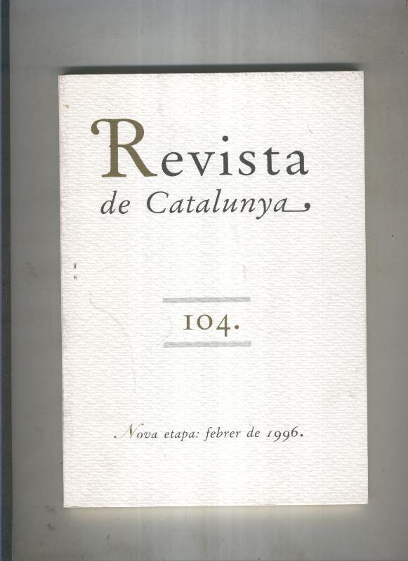 Revista de catalunya numero 104