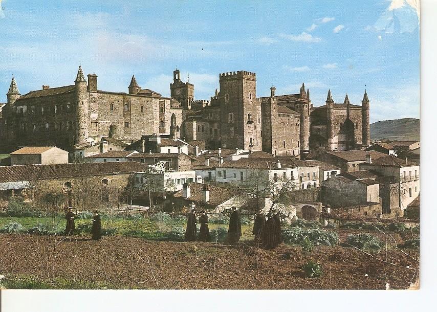 Postal 024161 : El Monasterio visto desde el almijar. Guadalupe