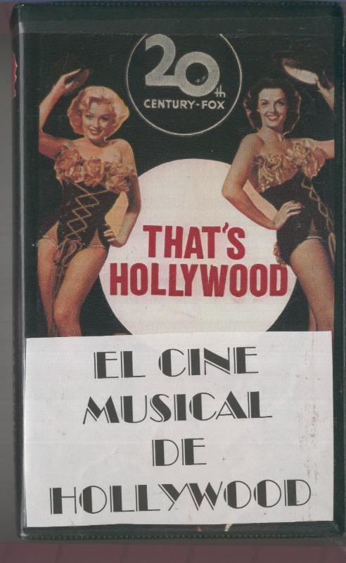 Video VHS: El cine Musical de Holywoood