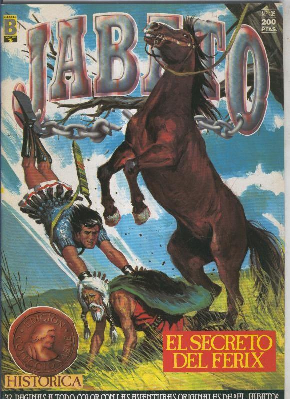 Jabato color primera edicion numero 105:El secreto del Ferix