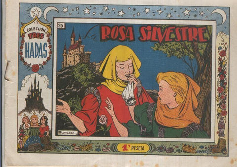 Tres Hadas numero 025: La rosa silvestre