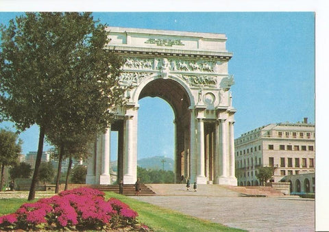 Postal 033474 : Genova. Plaza de la Vicotria y Arco de la Paz
