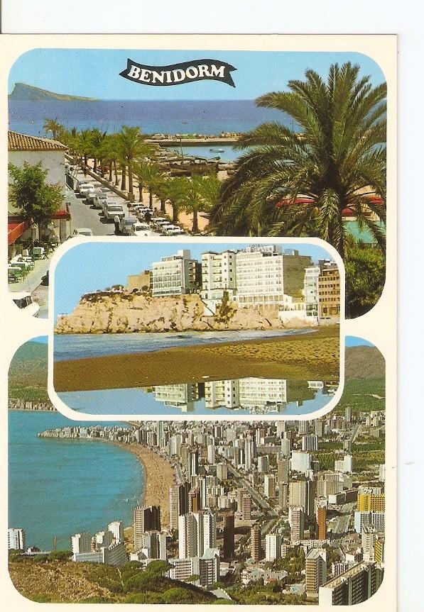 Postal 034135 : Benidorm (España)
