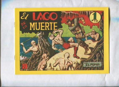Facsimil: El Puma de Boixcar numero 07: El lago de la muerte