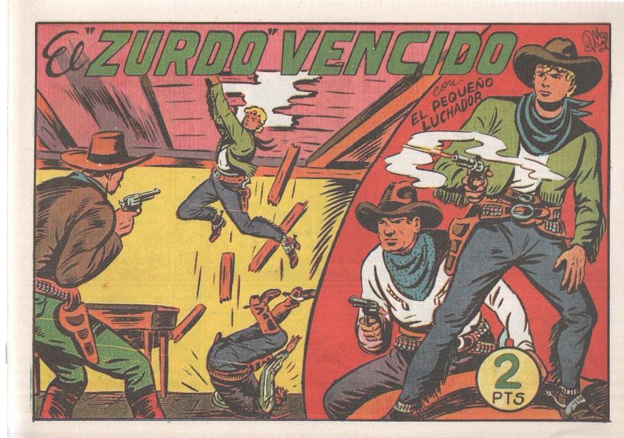 Facsimil: El Pequeño Luchador numero 118: El zurdo vencido