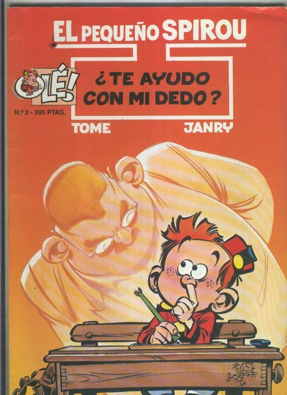 Ole relieve numero 02: El pequeño Spirou: te ayudo con mi dedo