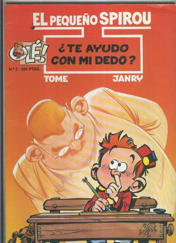 Ole relieve numero 02: El pequeño Spirou: te ayudo con mi dedo