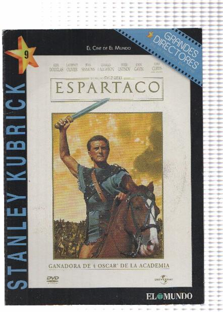 DVD-Cine: Grandes Directores El Mundo, Numero 09: ESPARTACO - STANLEY KUBRICK