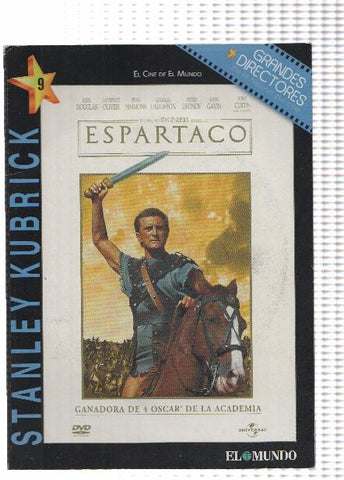 DVD-Cine: Grandes Directores El Mundo, Numero 09: ESPARTACO - STANLEY KUBRICK