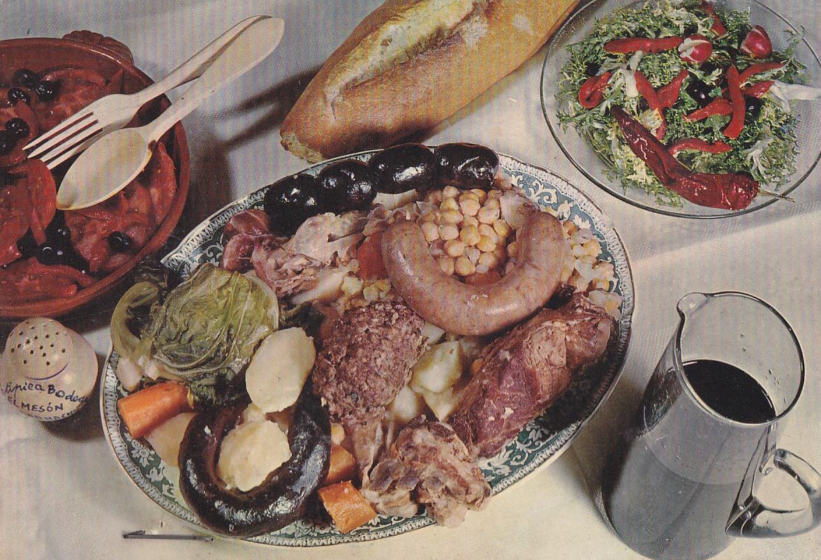 Postal 61125 : Cocina Española. Carne de olla
