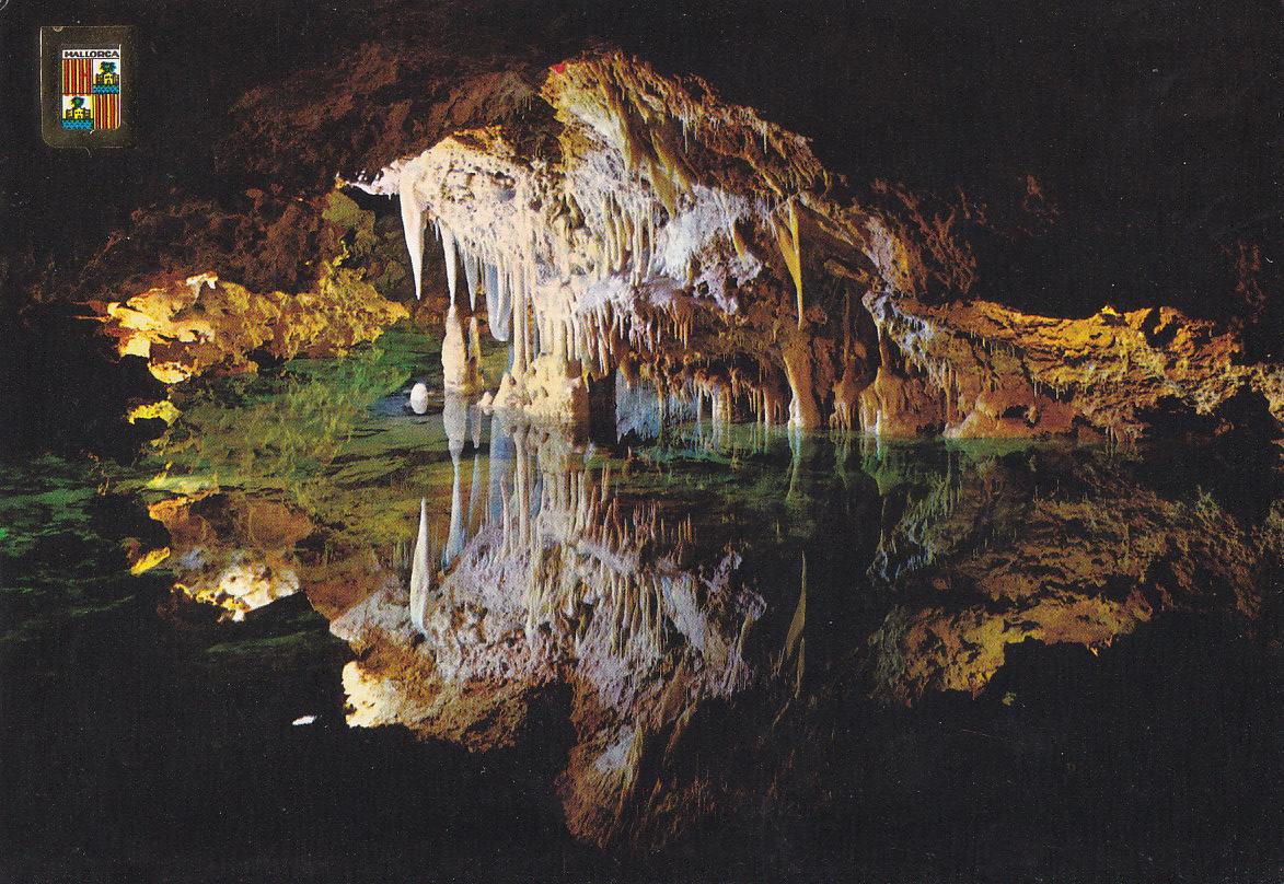 Postal 61155 : Mallorca. Porto Cristo (Manacor). Cuevas dels Hams. Mar de Venecia