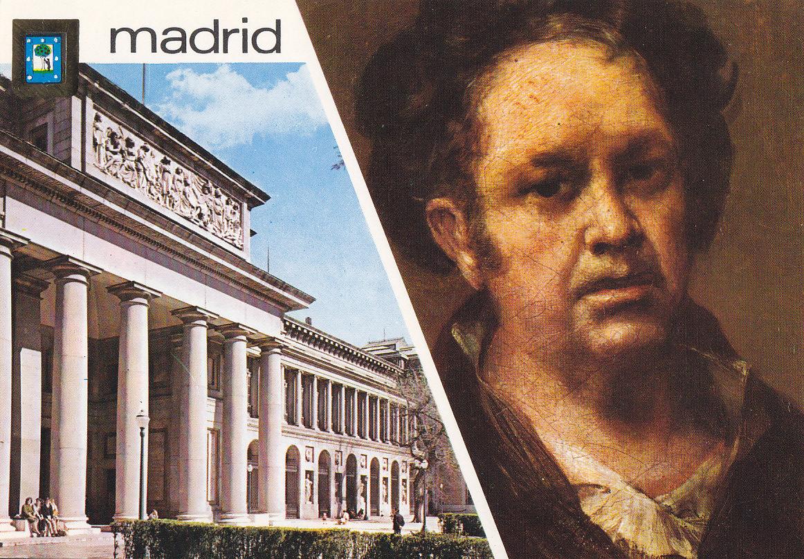 Postal 61158 : Madrid. Museo del Prado - Goya. Autorretrato