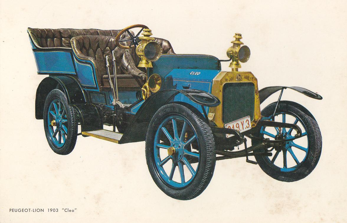 Postal 61171 : Peugeot-Lion Cleo