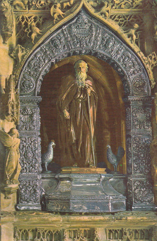 Postal 61180 :  Santo Domingo de la Calzada (Logroño). Altar de Santo Domingo (Catedral)