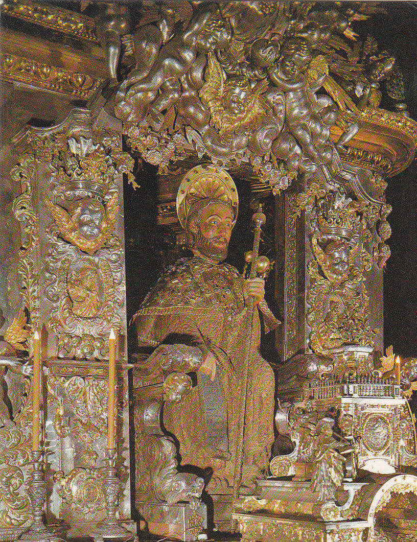 Postal 61181 : Santiago de Compostela. Catedral. Imagen del Apostol