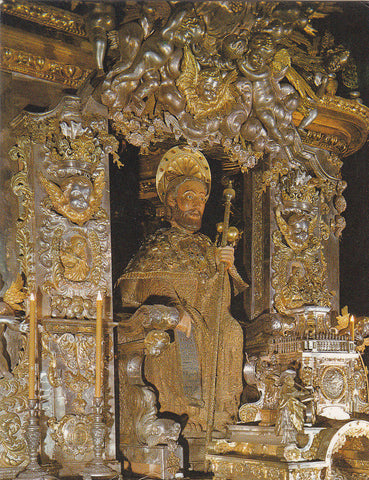 Postal 61181 : Santiago de Compostela. Catedral. Imagen del Apostol