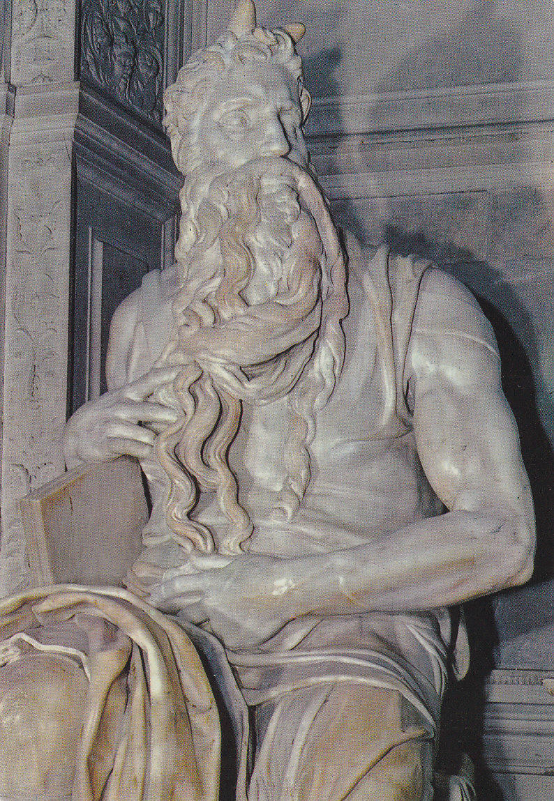 Postal 61182 : Roma. Moises by Michelangelo