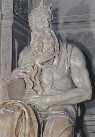 Postal 61182 : Roma. Moises by Michelangelo