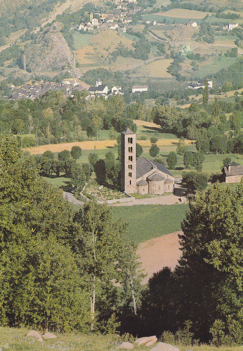 Postal 61191 : Pirineu Catala - Vall de Bohi (Lleida). Sant Climent de Tahull-Bohi-Erill-Lavall