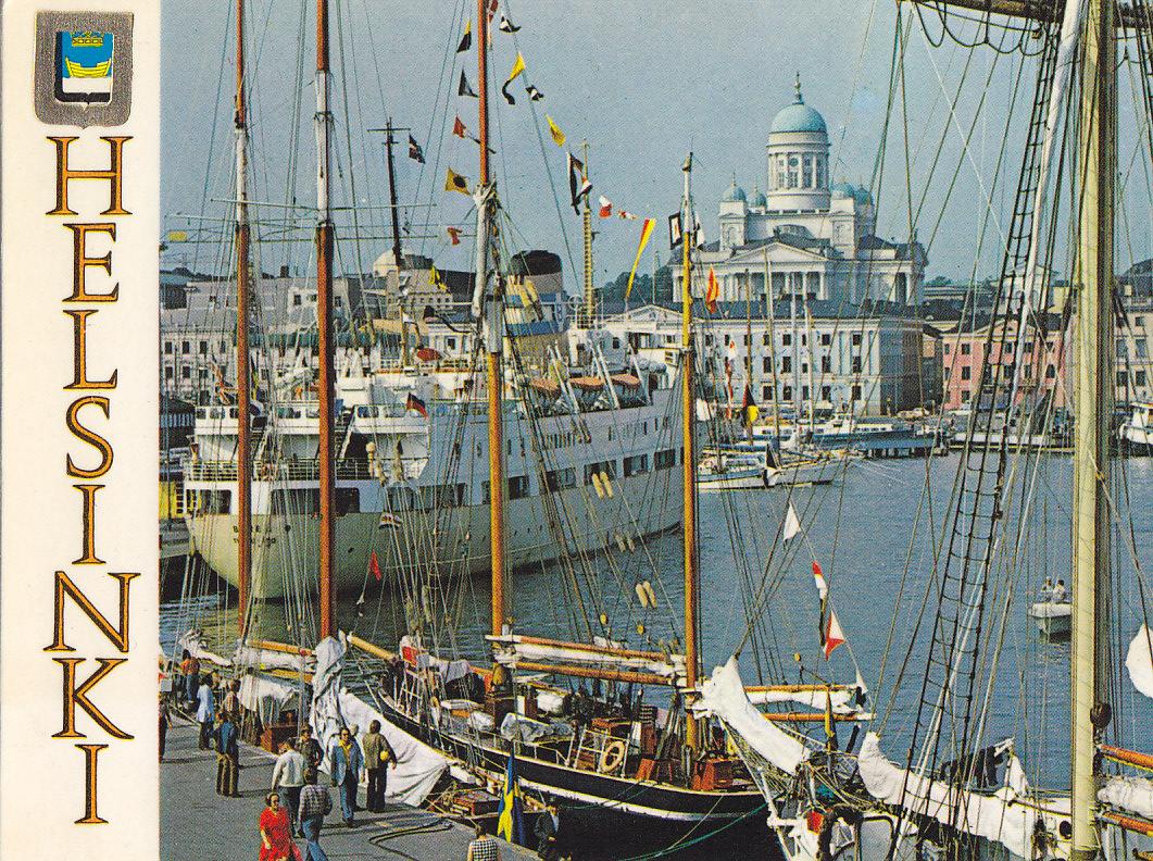 Postal 61193 : Helsinki. Suomi Findland. The south Harbour