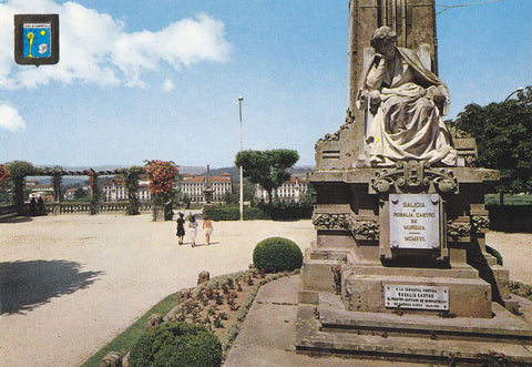 Postal 61201 : Santiago de Compostela. Alameda Rosalia de Castro (Poetisa gallega)