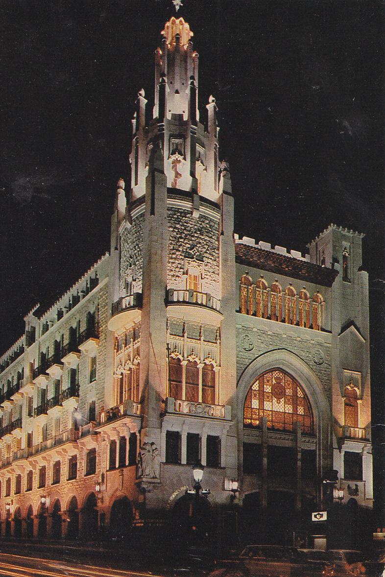 Postal 61208 : La Caixa de Catalunya i Balears - Via Layetana (Barcelona)