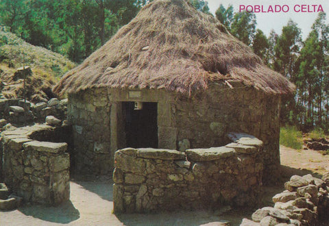 Postal 61210 : La Guardia (Pontevedra). Monte de Santa Tecla. Poblado Celta