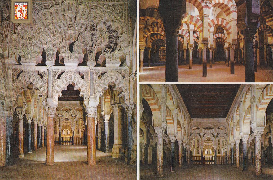 Postal 61214 : Cordoba. La Mezquita. Interior. Laberinto de columnas