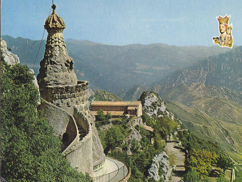 Postal 61227 : Berga. Santuario de la Virgen de Queralt