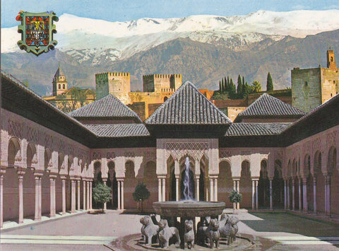 Postal 61248 : Granada. Patio de los Leones