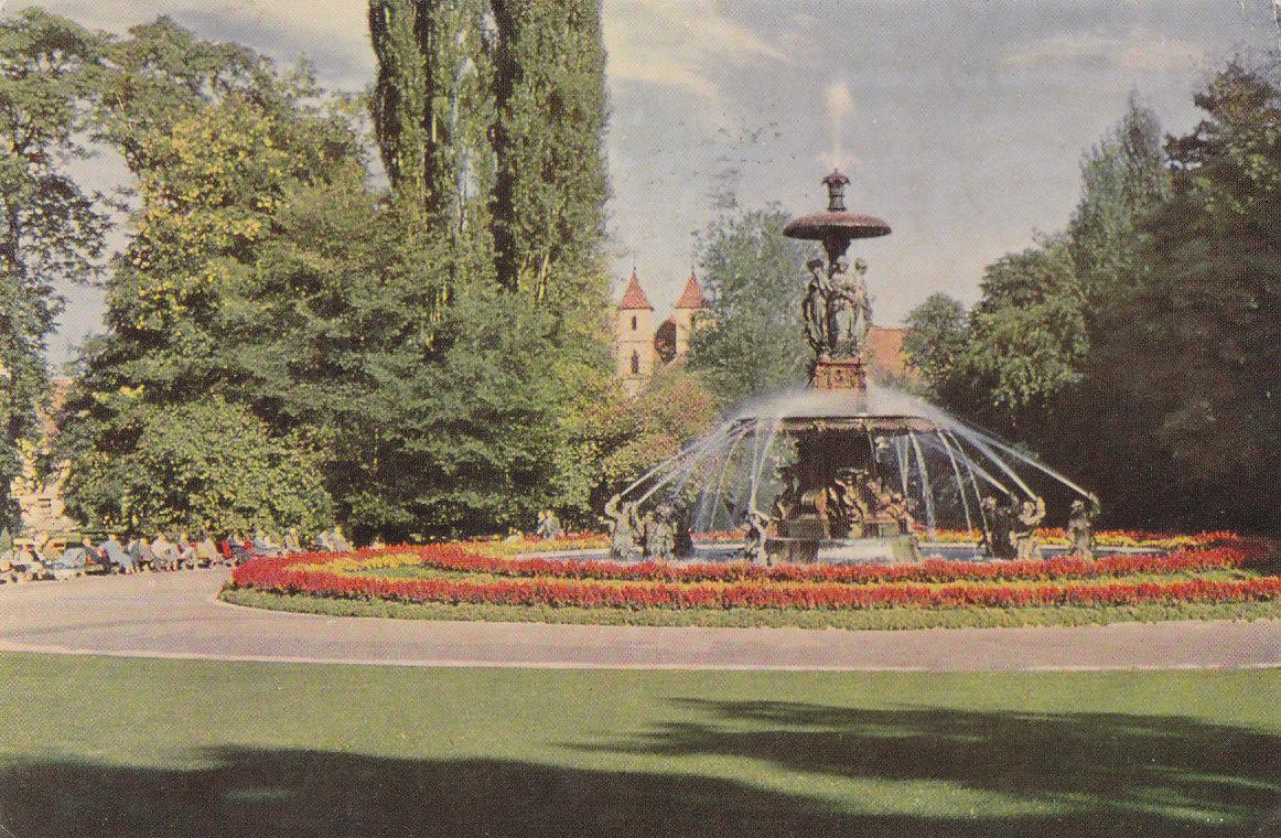 Postal 61261 : Graz Stadparkbrunnen und Ritterkiche